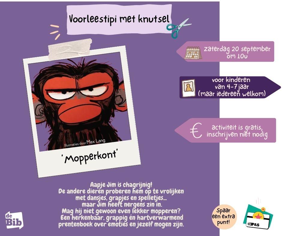 Flyer voorleestipi september